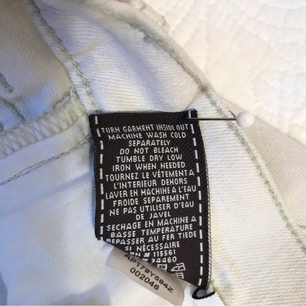 7 For All Mankind Light Wash Skinny Jeans - Picture 15 of 16